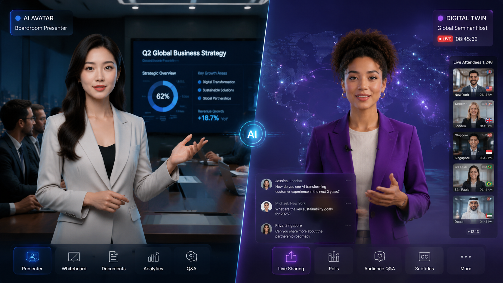 HeyGen vs Synthesia para Vídeo Corporativo: Comparação 2026