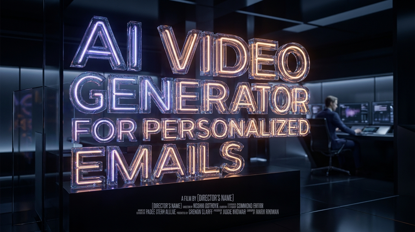 Best AI Video Generator for Personalized Emails (2026 Guide)
