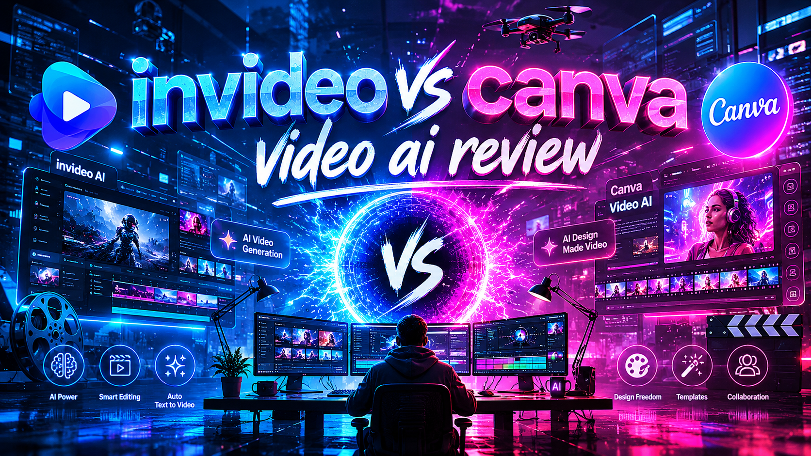 Invideo vs Canva Video AI Review 2026: Which Is Better?