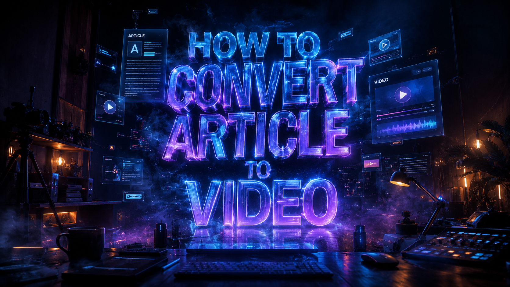 So konvertieren Sie Artikel in Videos: KI-Video-Leitfaden 2026