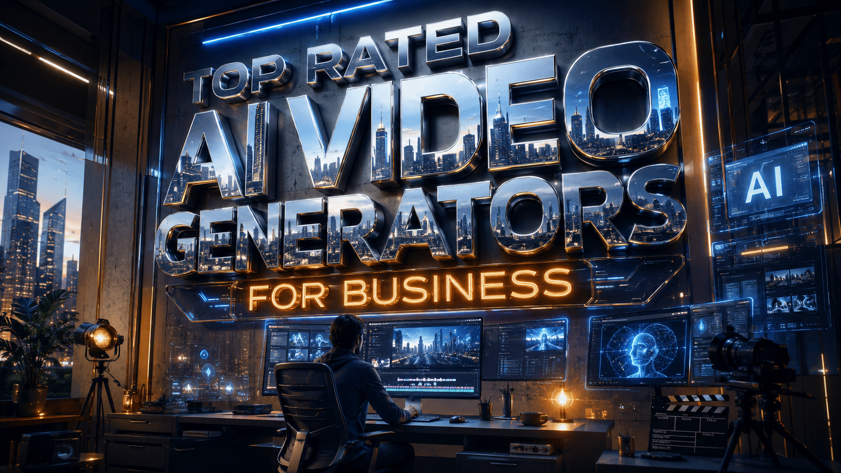 Los generadores de video con IA mejor valorados para empresas (Guía 2026)