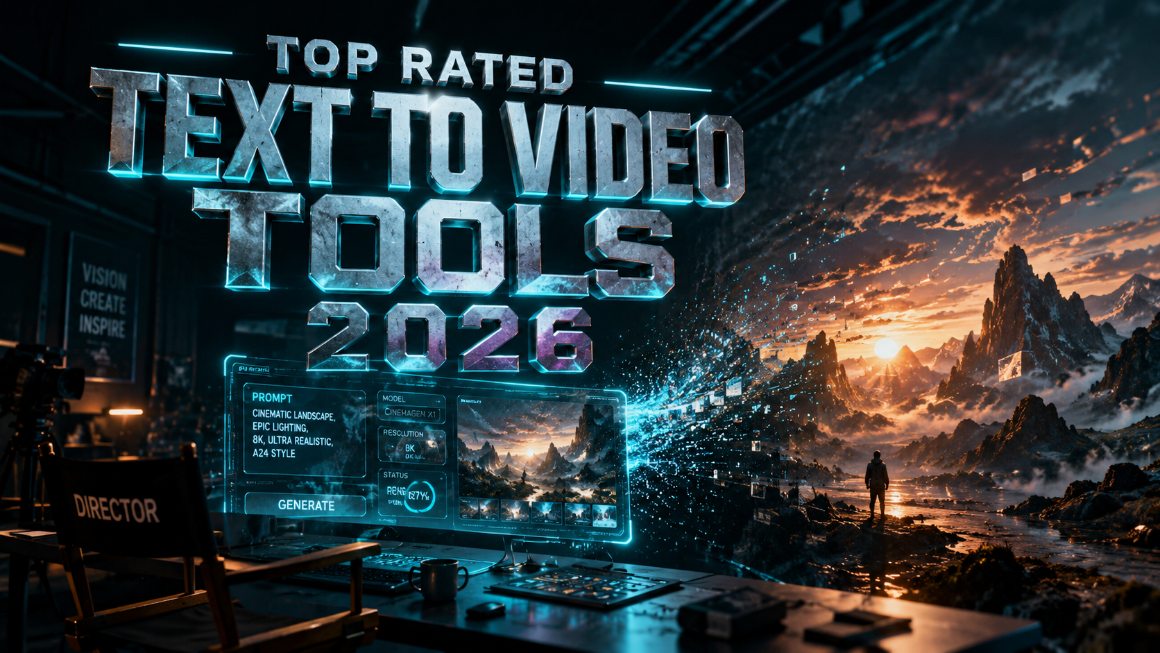 Top Rated Text to Video Tools 2026: The AI Video Revolution