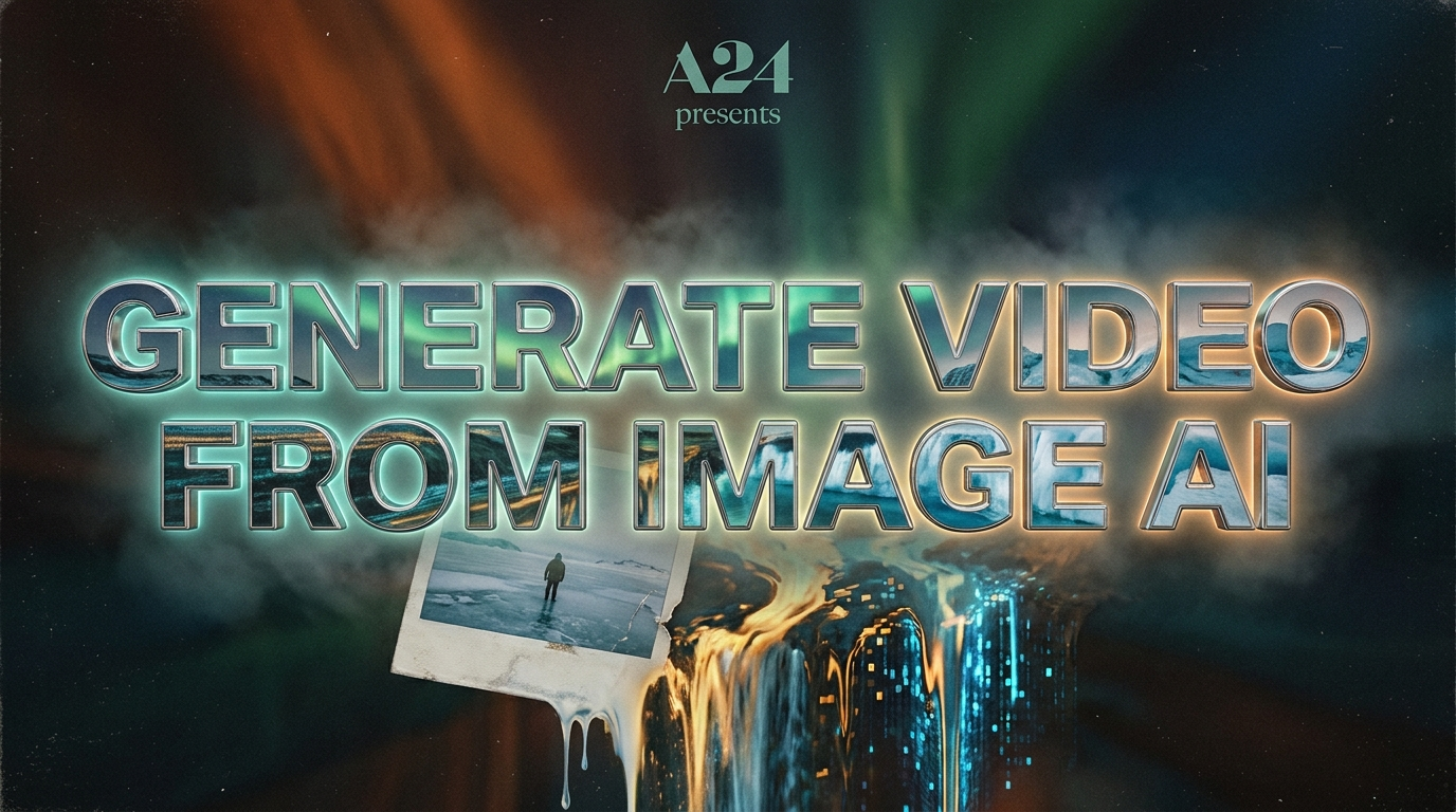 Generate Video from Image AI: 2026 Ultimate Creative Guide