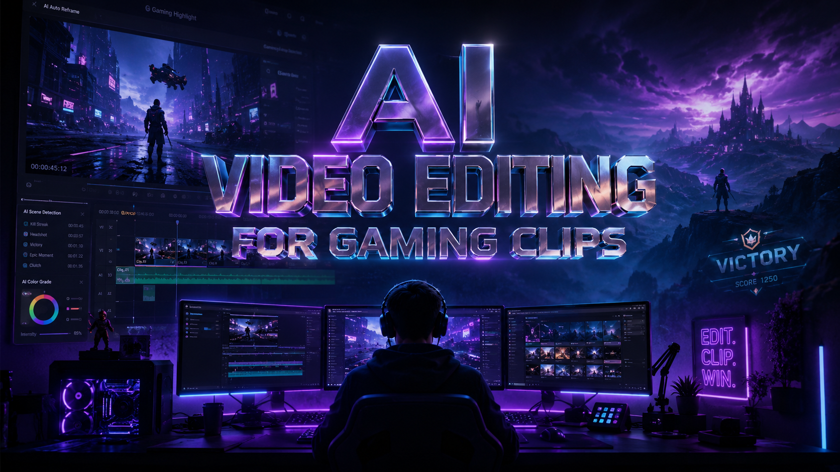 AI Video Editing for Gaming Clips: Best Tools for 2026