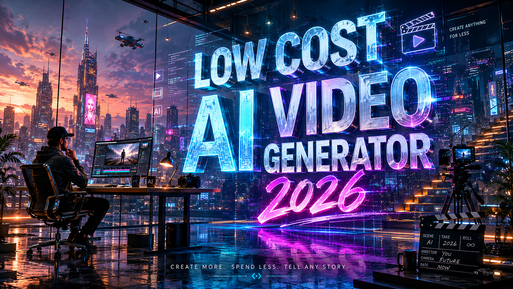 Best Low Cost AI Video Generator 2026: Top Budget Tools