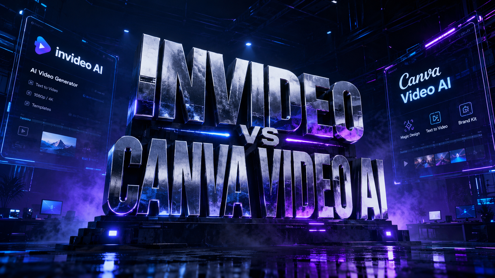 Invideo vs Canva Video AI：2026年の比較と勝者の決定