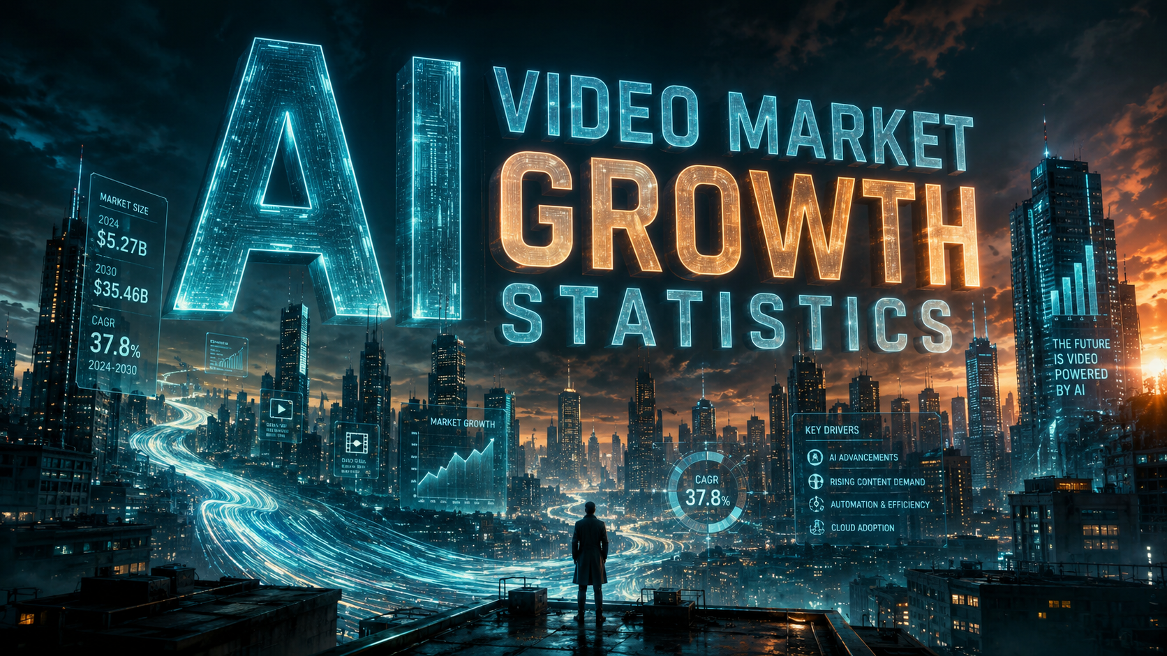 AI Video Market Growth Statistics: 2026 Industry Outlook
