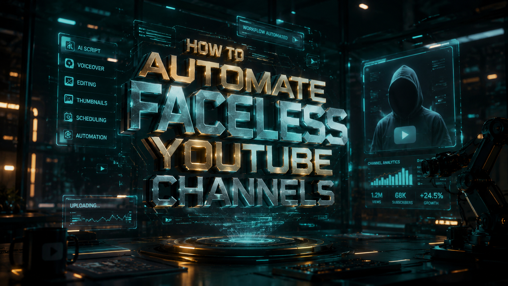 How to Automate Faceless YouTube Channels (2026 Guide)