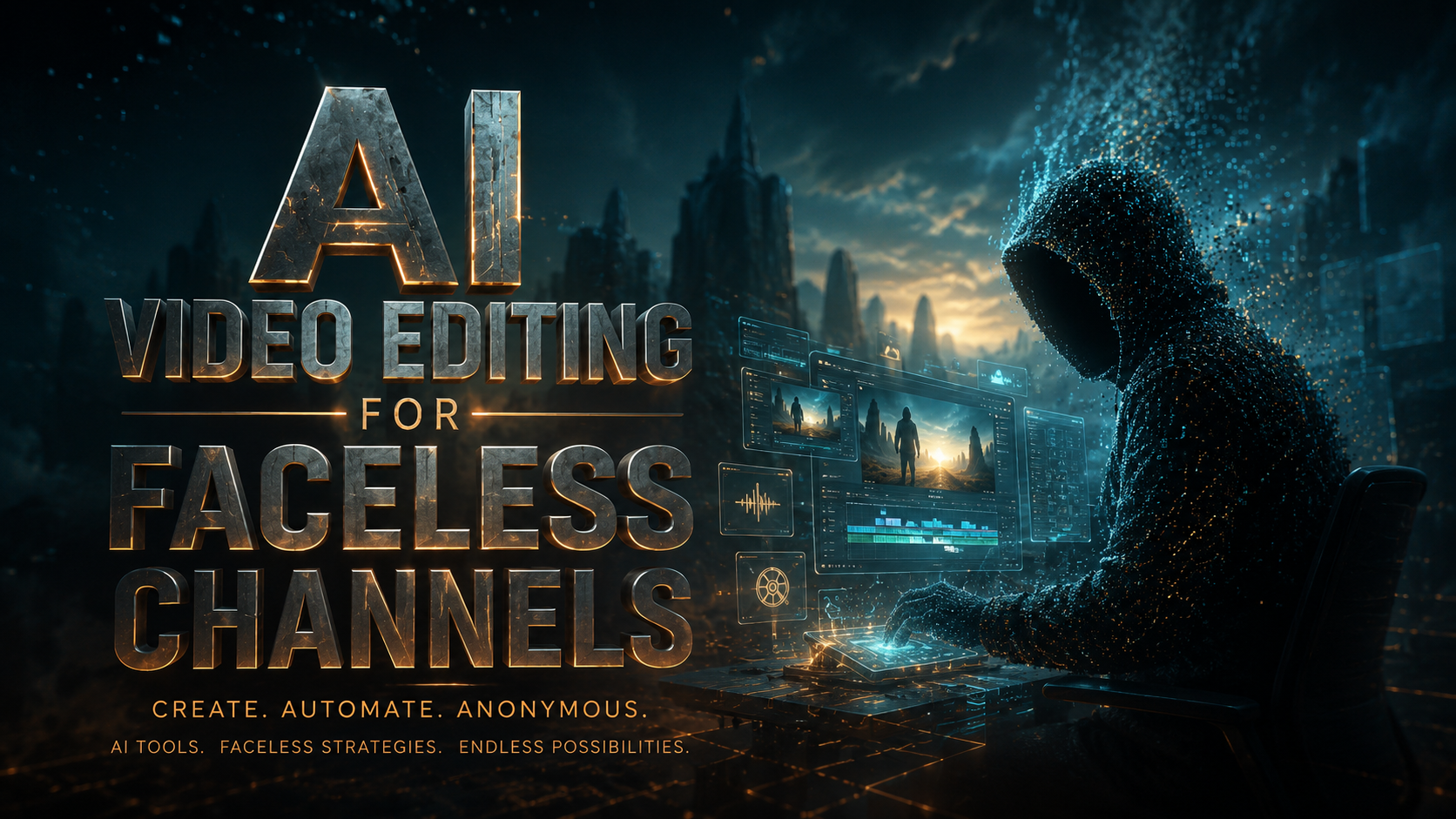 AI Video Editing for Faceless Channels: 2026 Strategy Guide