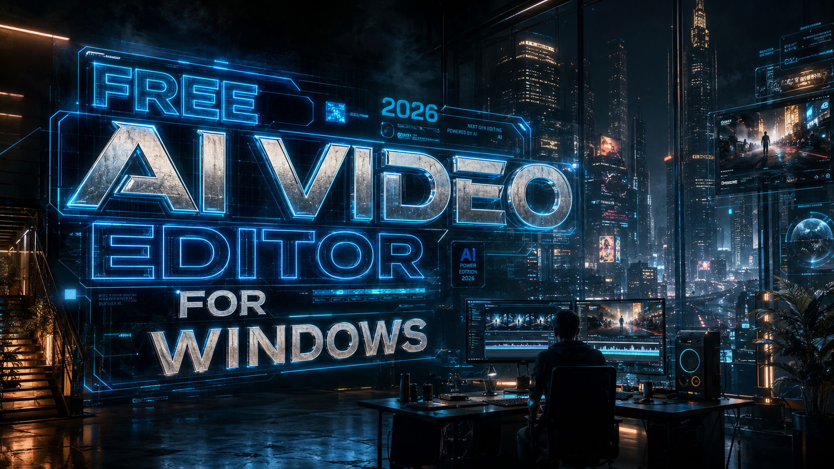 10 Best Free AI Video Editors for Windows in 2026