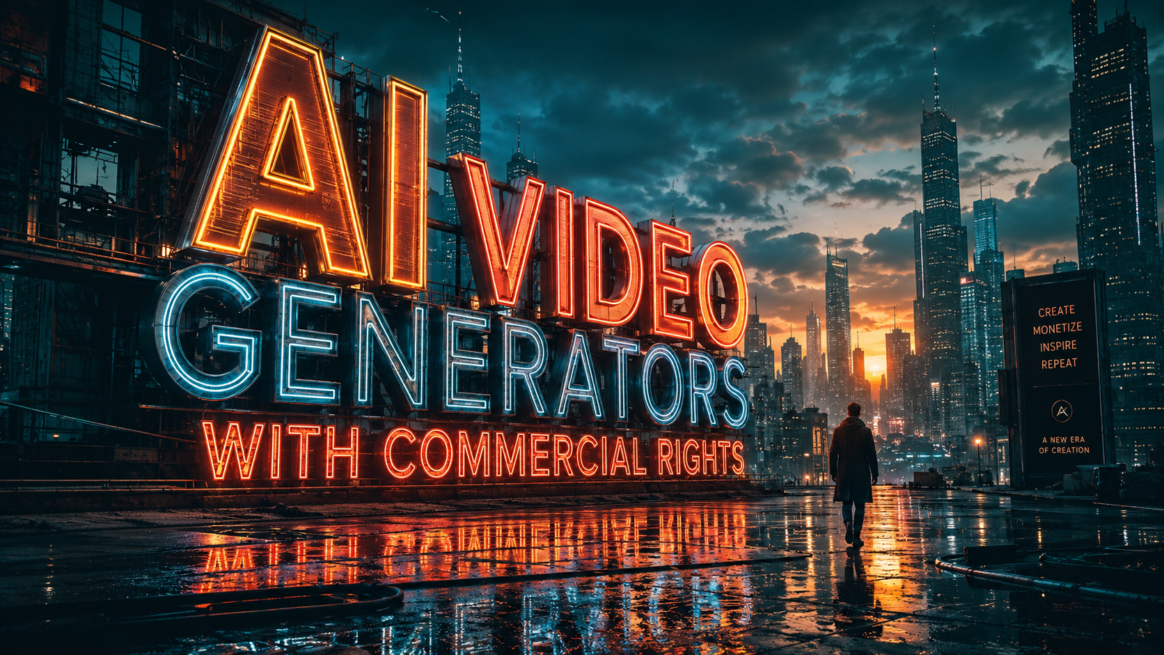 Best AI Video Generators with Commercial Rights (2026 Guide)