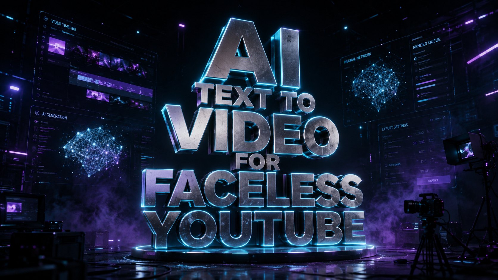 AI Text to Video for Faceless YouTube: 2026 Strategy Guide