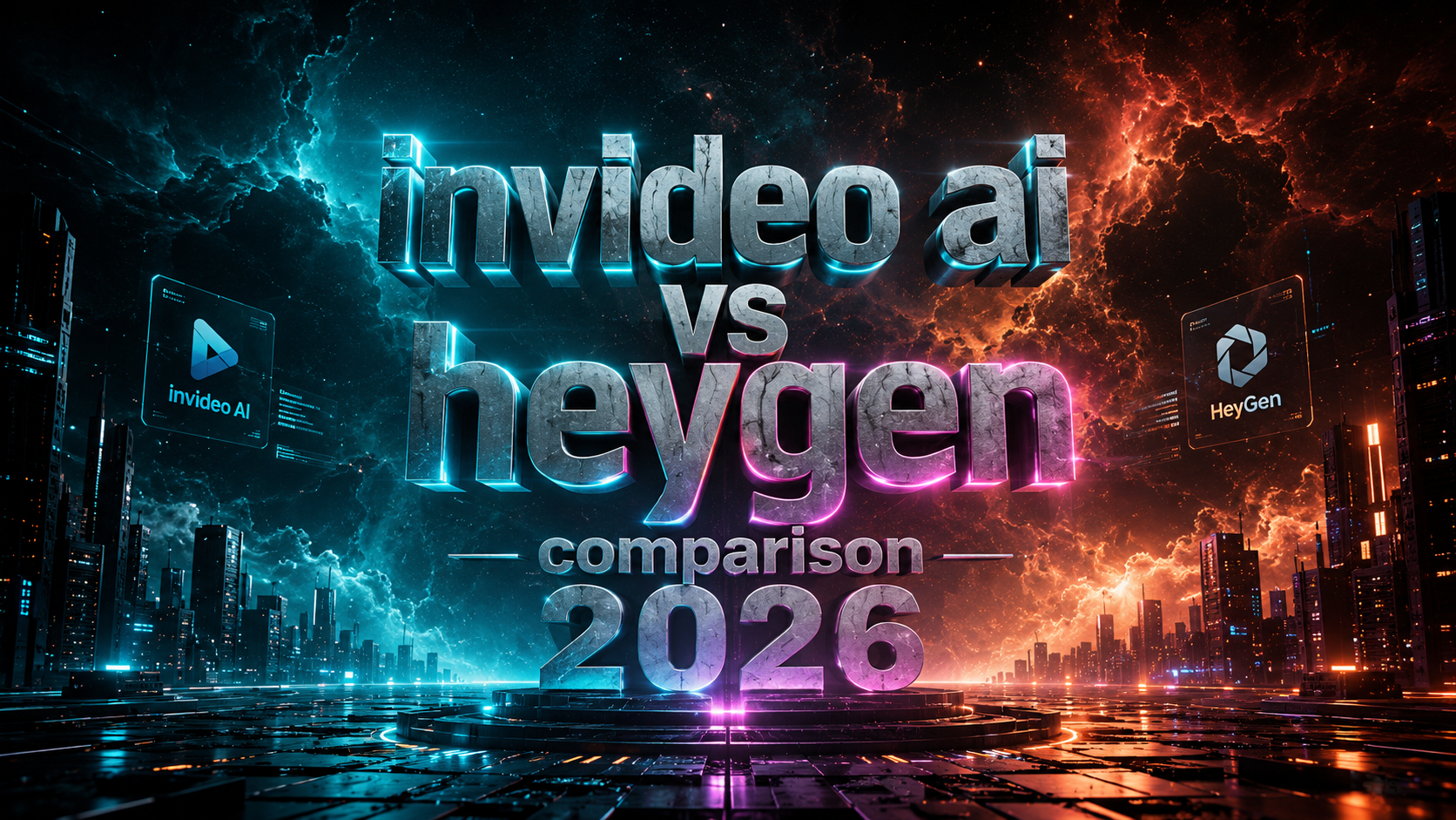 Invideo AI vs HeyGen Comparison 2026: The Ultimate Guide