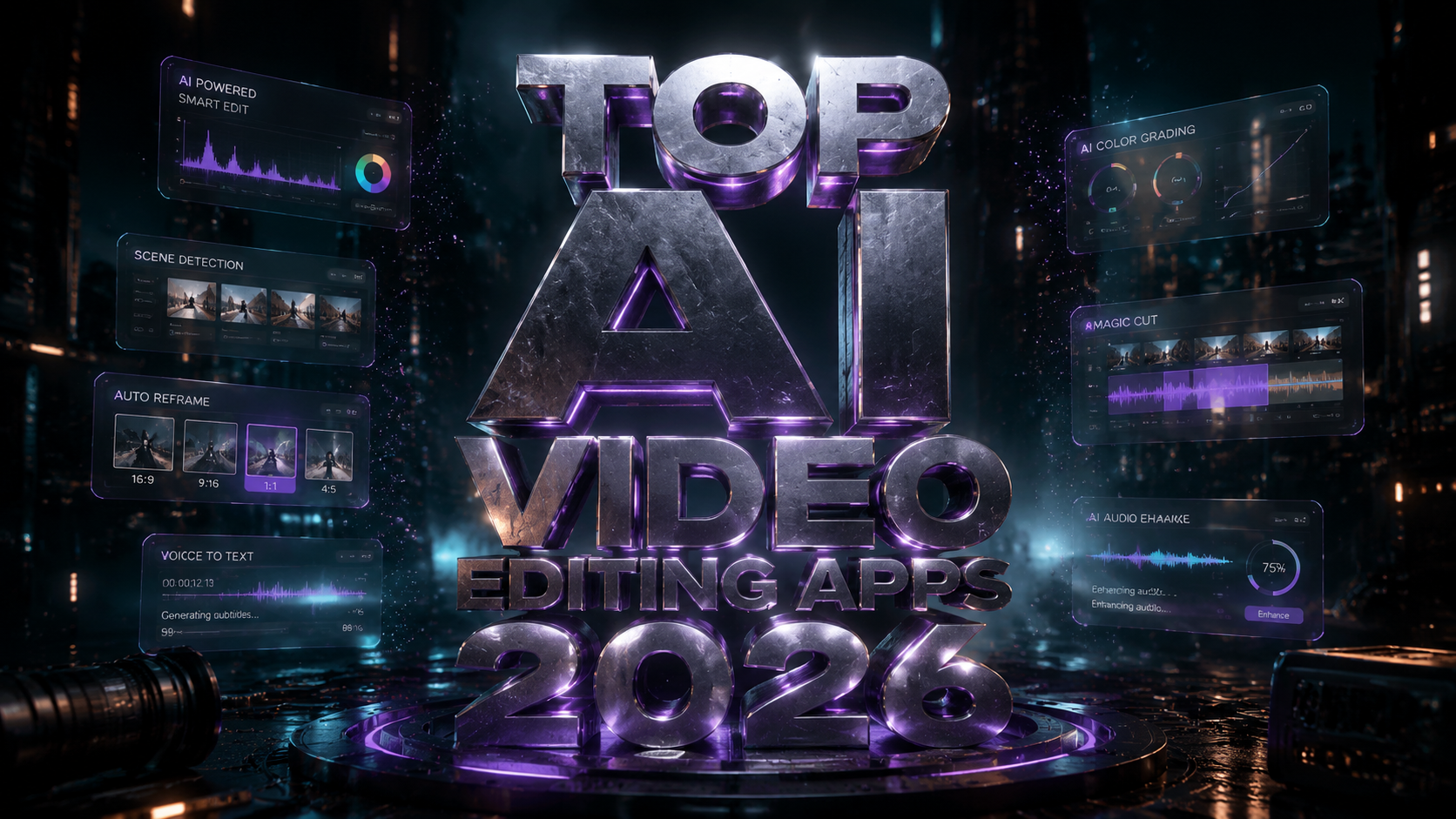 10 Top AI Video Editing Apps 2026: The Ultimate Pro Guide