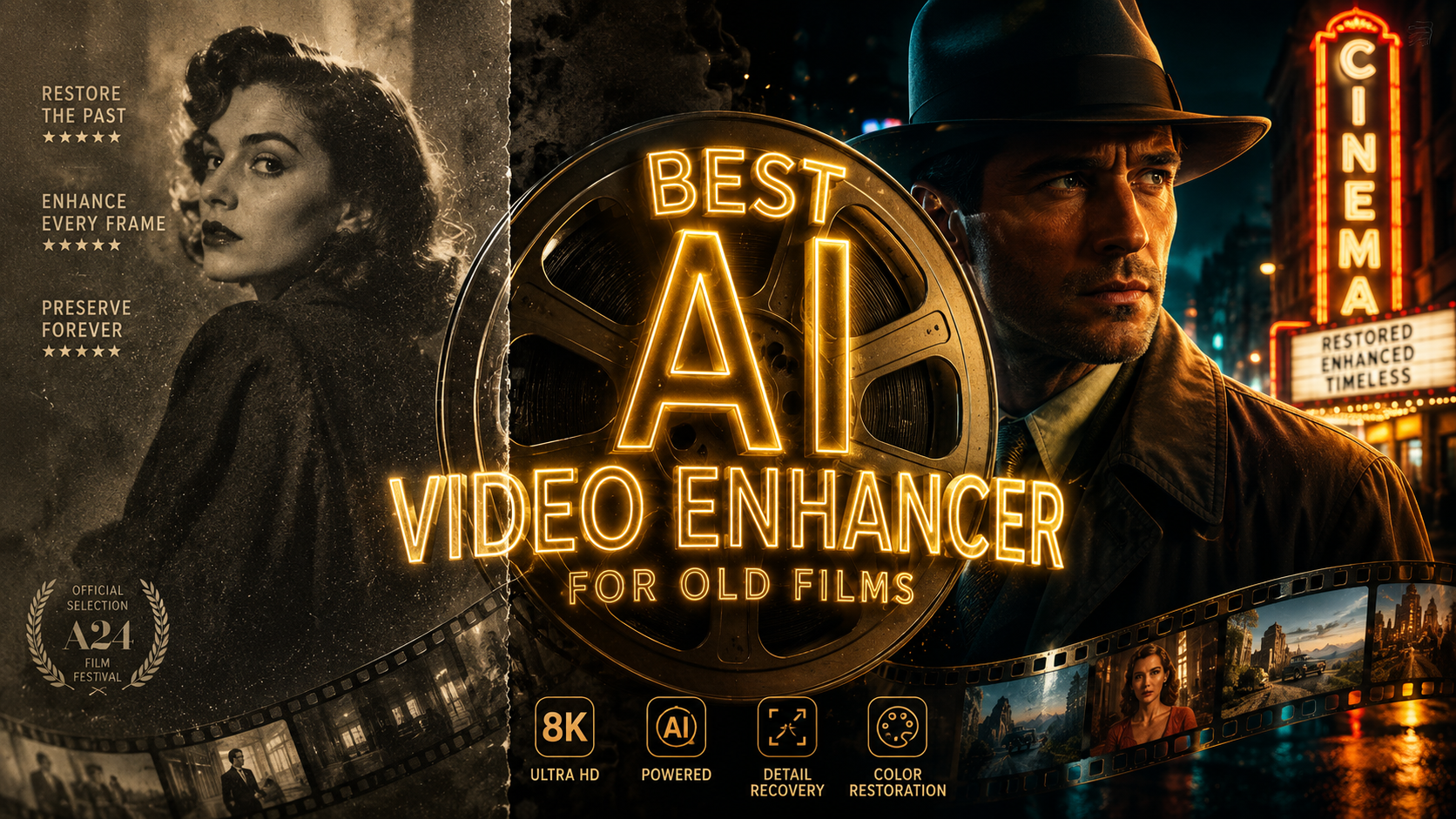 Best AI Video Enhancer for Old Films: 2026 Top Picks