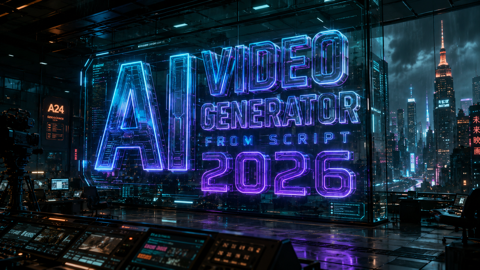 Best AI Video Generator from Script 2026: Top Rated Tools