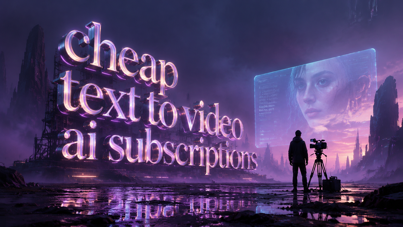 格安のText to Video（テキスト動画生成）AIサブスクリプション：2026年予算ガイド