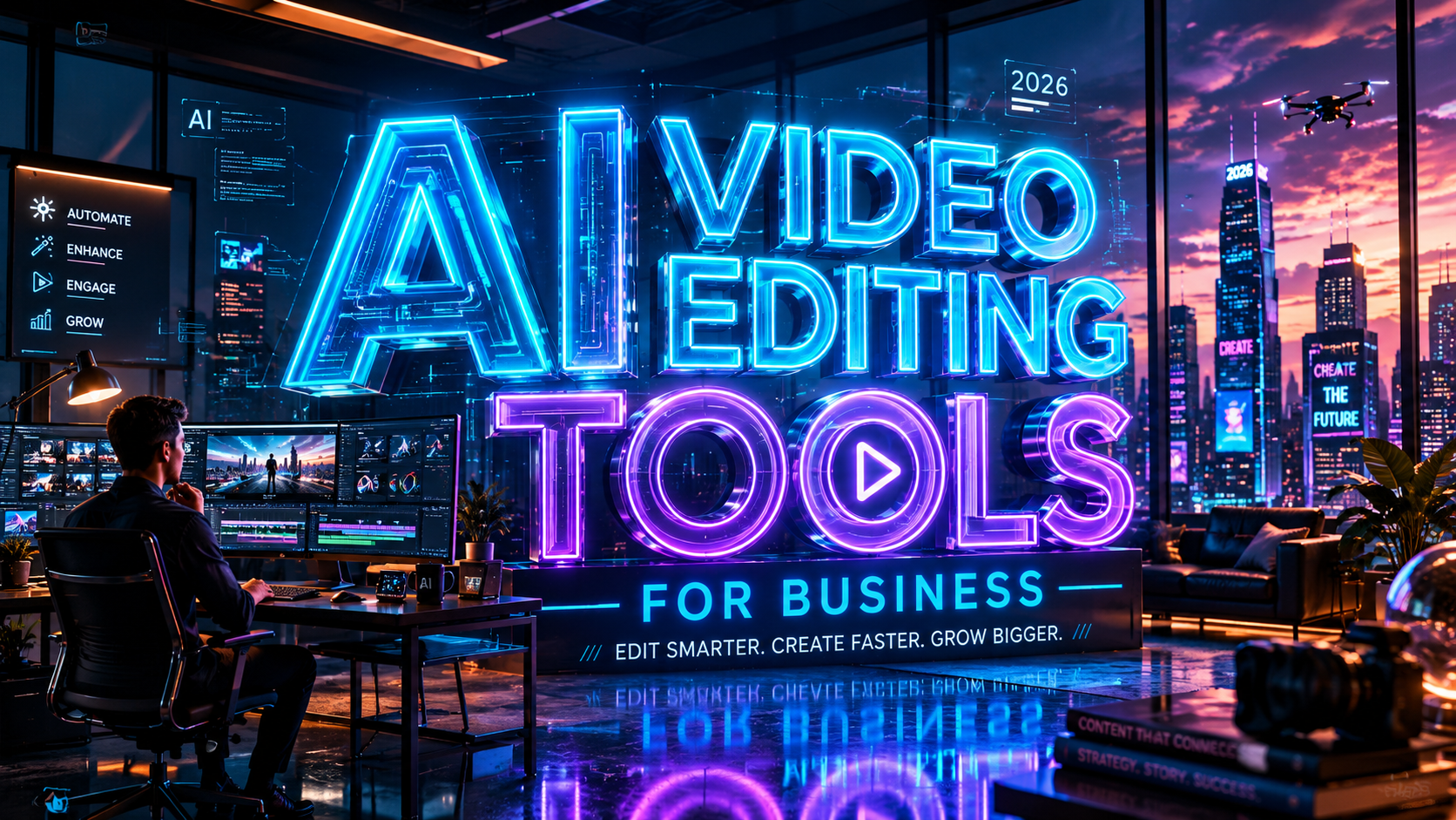 Best AI Video Editing Tools for Business in 2026: Top Picks