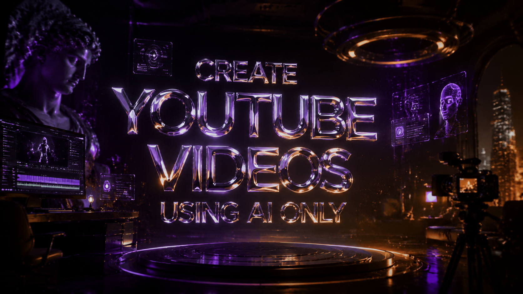 How to Create YouTube Videos Using AI Only (2026 Guide)