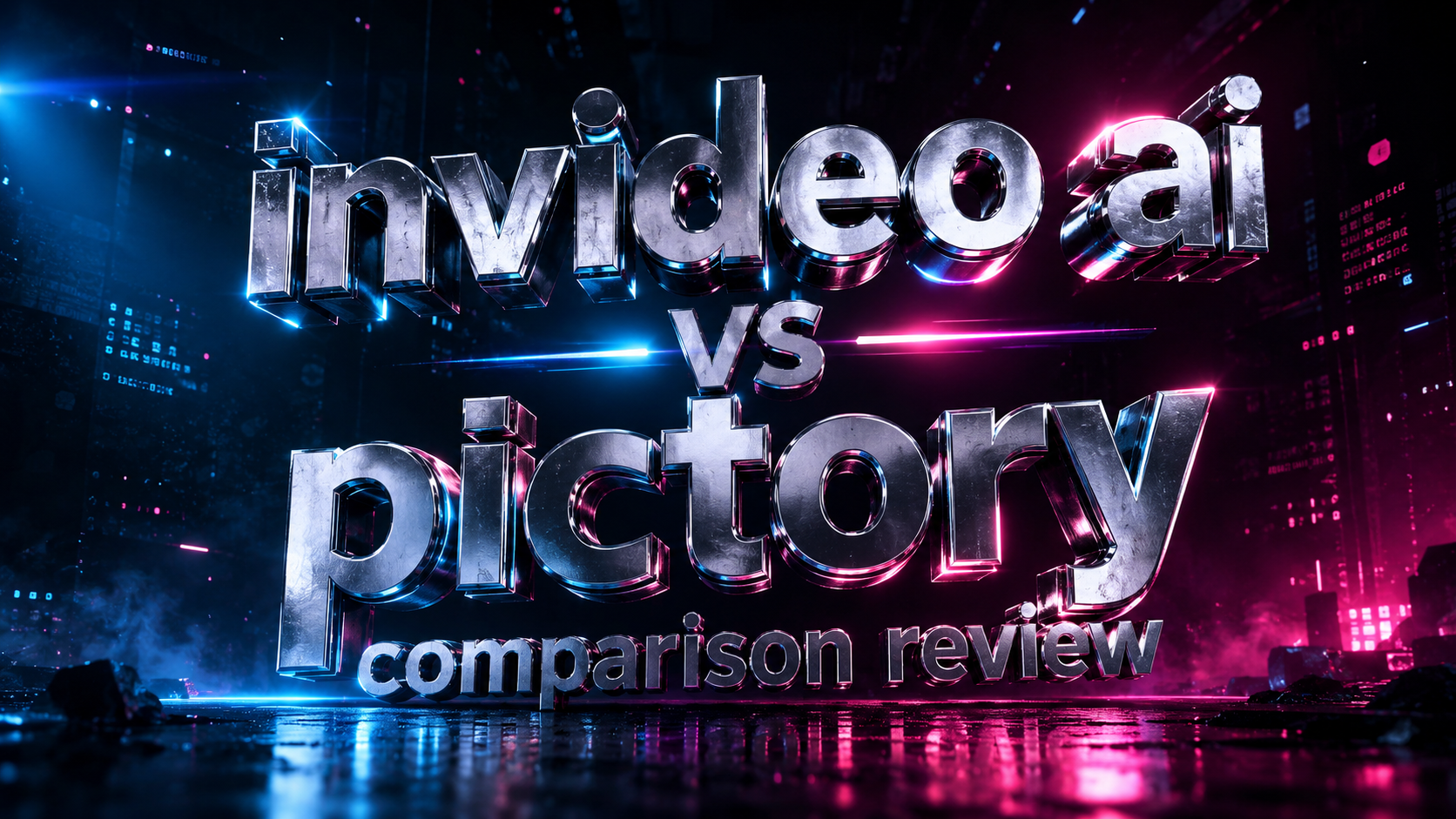 Invideo AI vs Pictory Comparison Review: 2026 Best AI Video