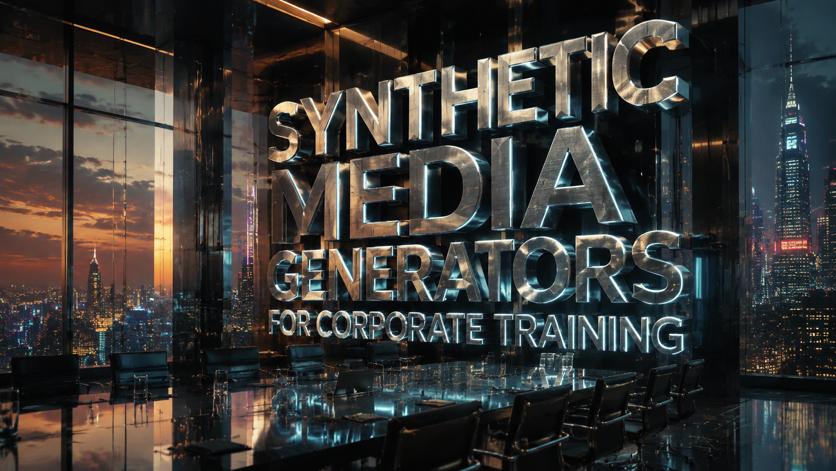 Synthetic Media Generators for Corporate Training in 2026