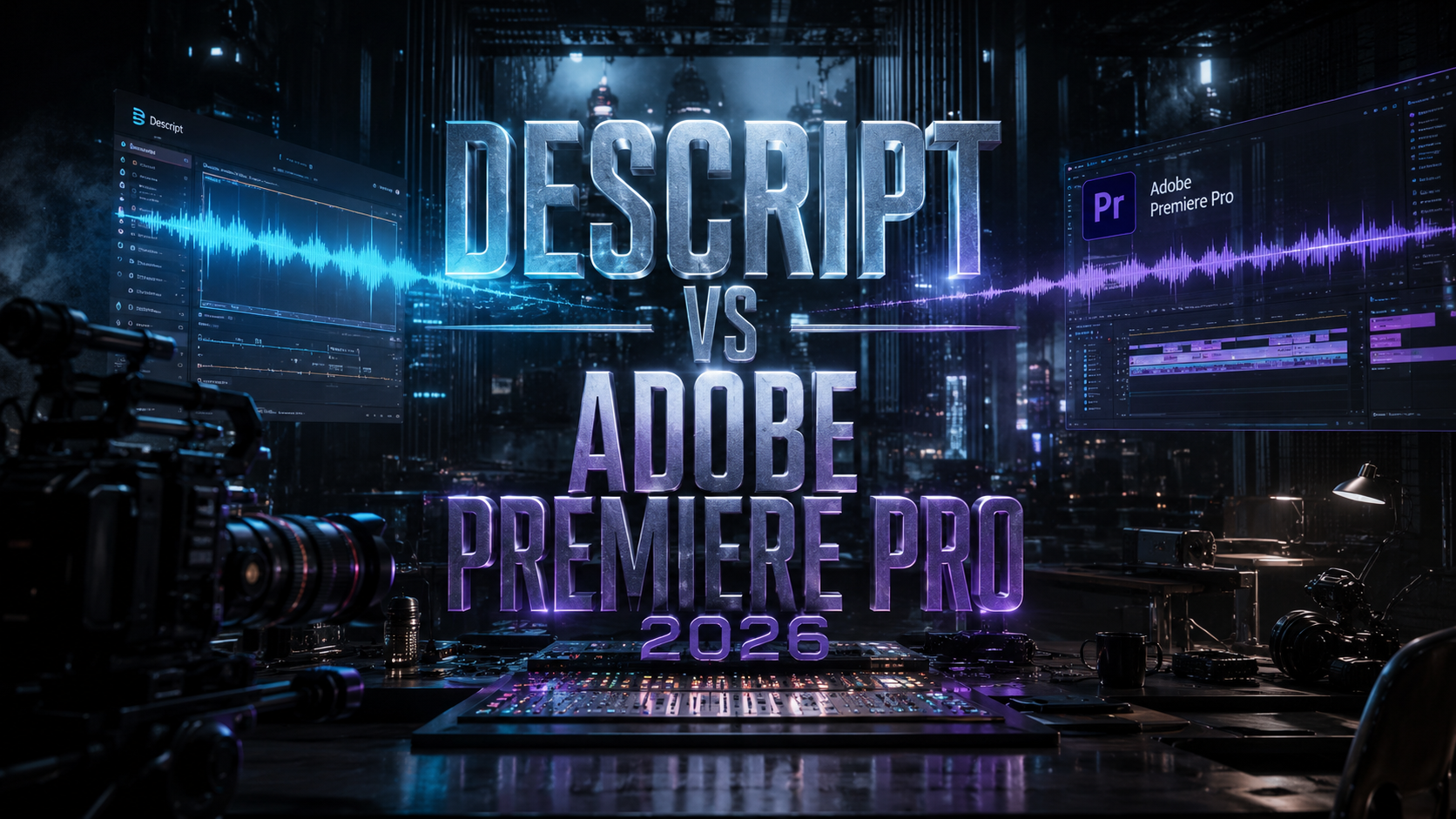 Descript vs Adobe Premiere Pro 2026: The AI Video Showdown