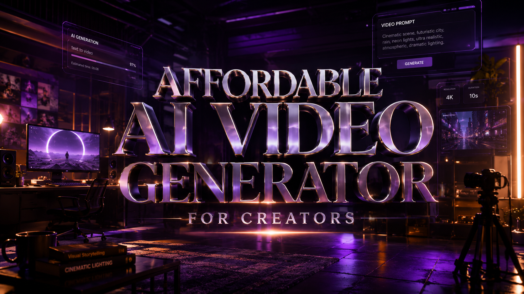Best Affordable AI Video Generator for Creators in 2026
