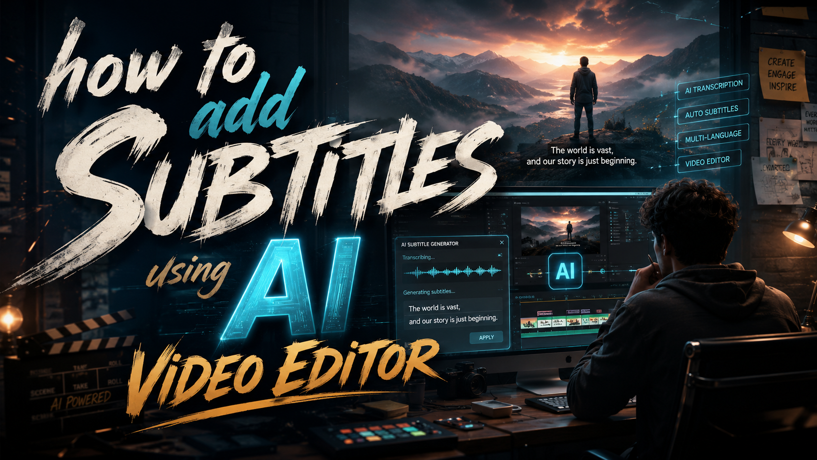 How to Add Subtitles Using AI Video Editor in 2026