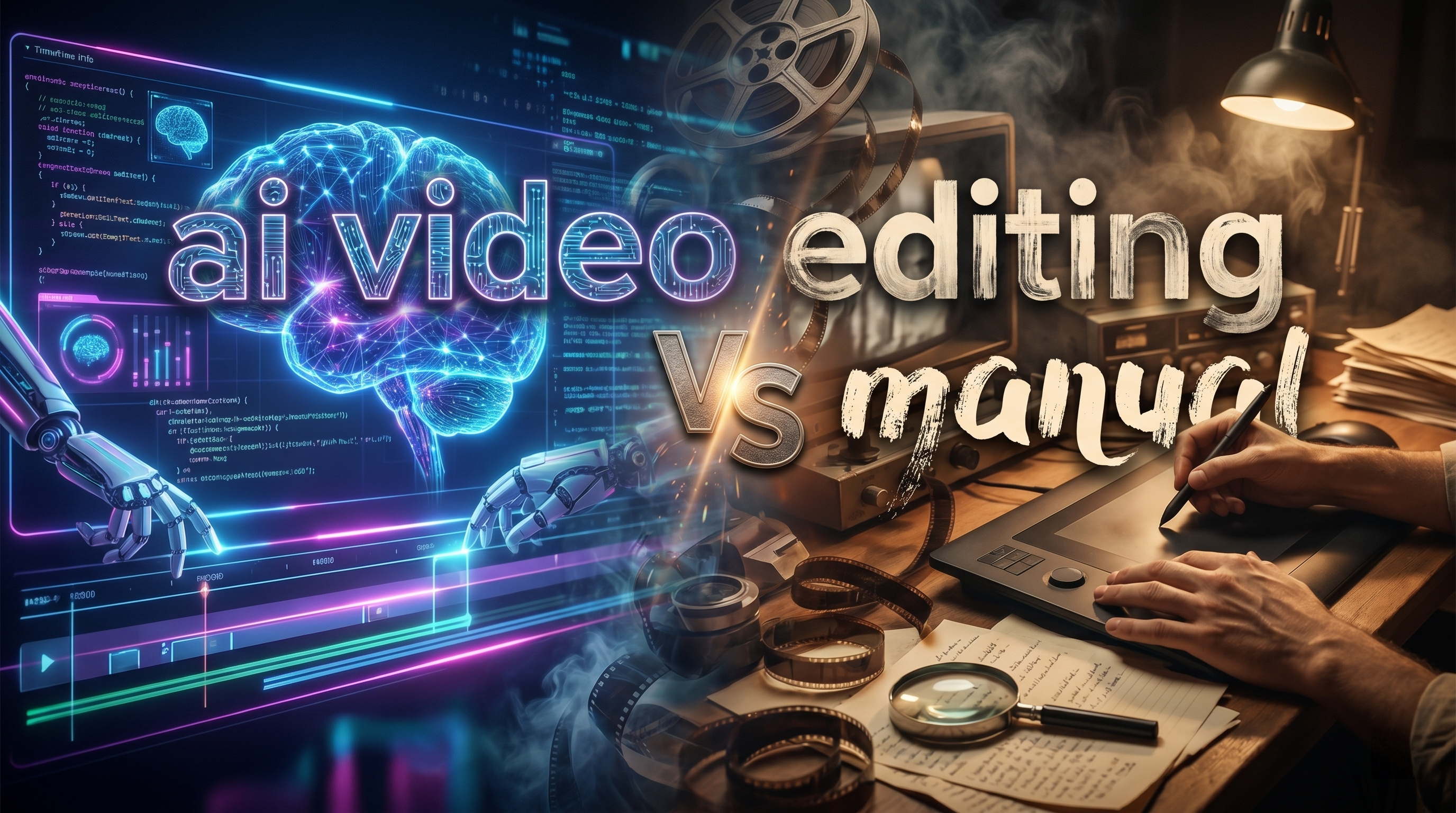 AI Video Editing vs Manual: Ultimate 2026 Showdown