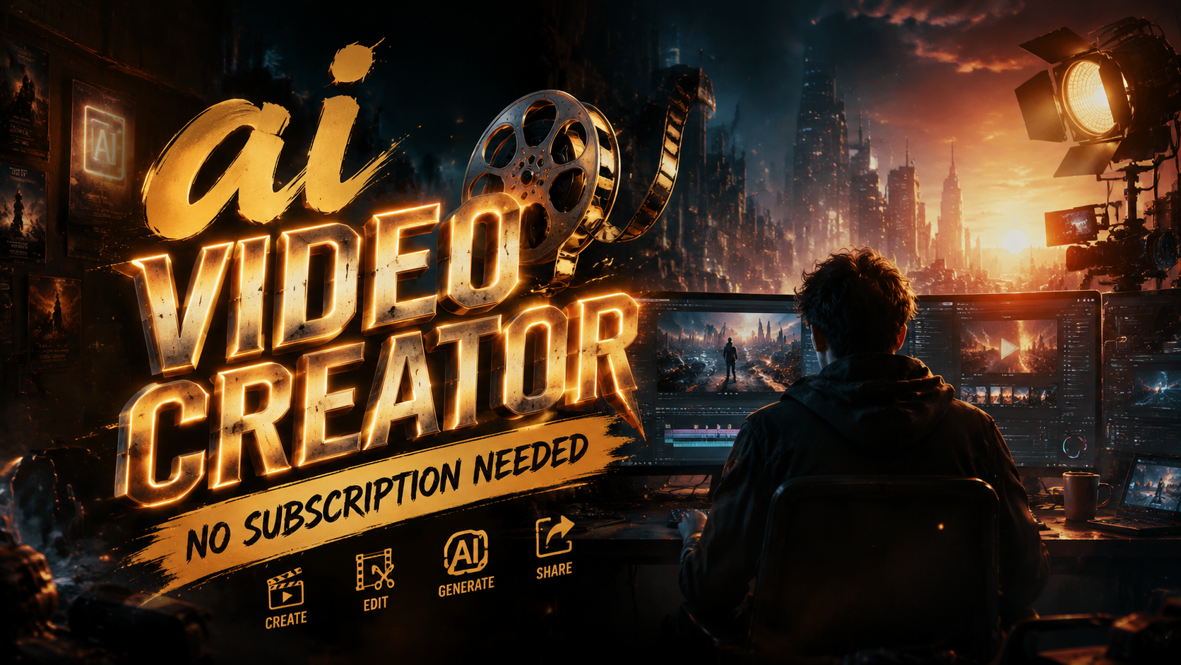 Best AI Video Creator No Subscription Needed (2026)