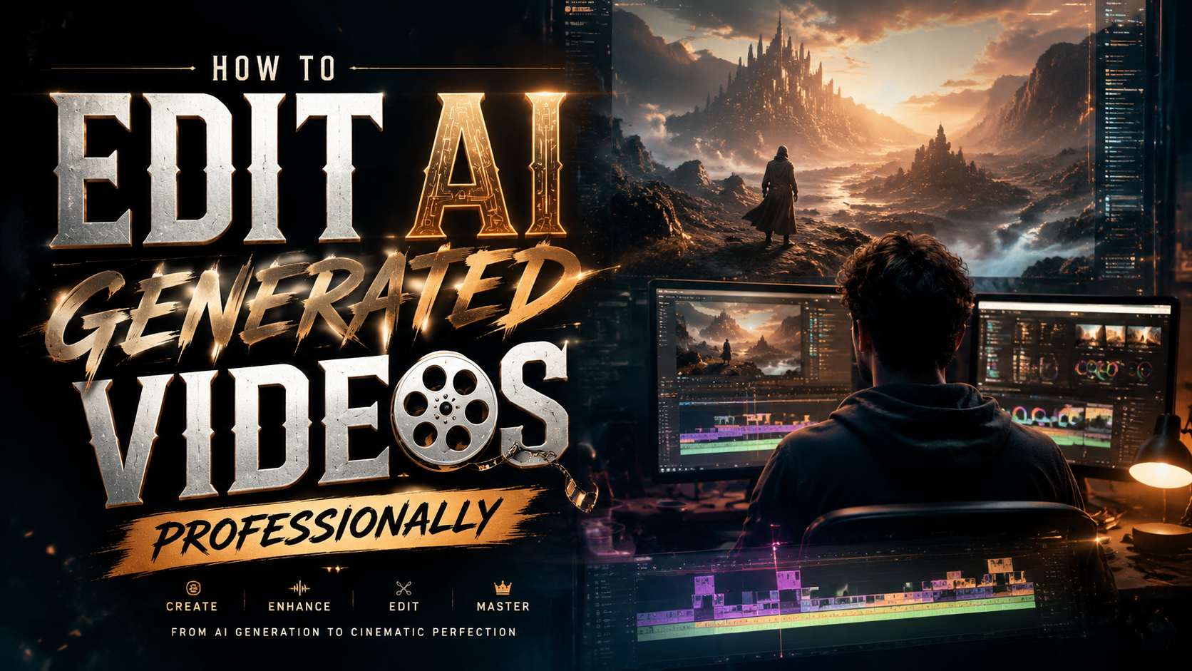 How to Edit AI Generated Videos Professionally in 2026
