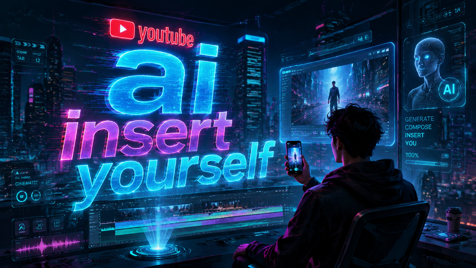 youtube ai insert yourself: Leitfaden 2026 für KI-Videobearbeitung
