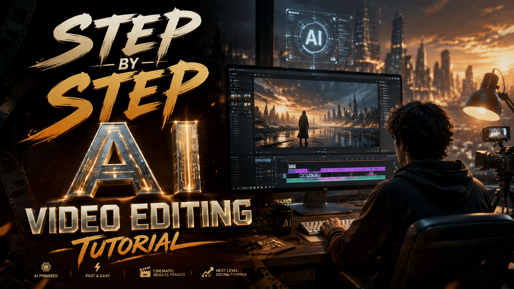 Step-by-Step AI Video Editing Tutorial 2026 for Beginners