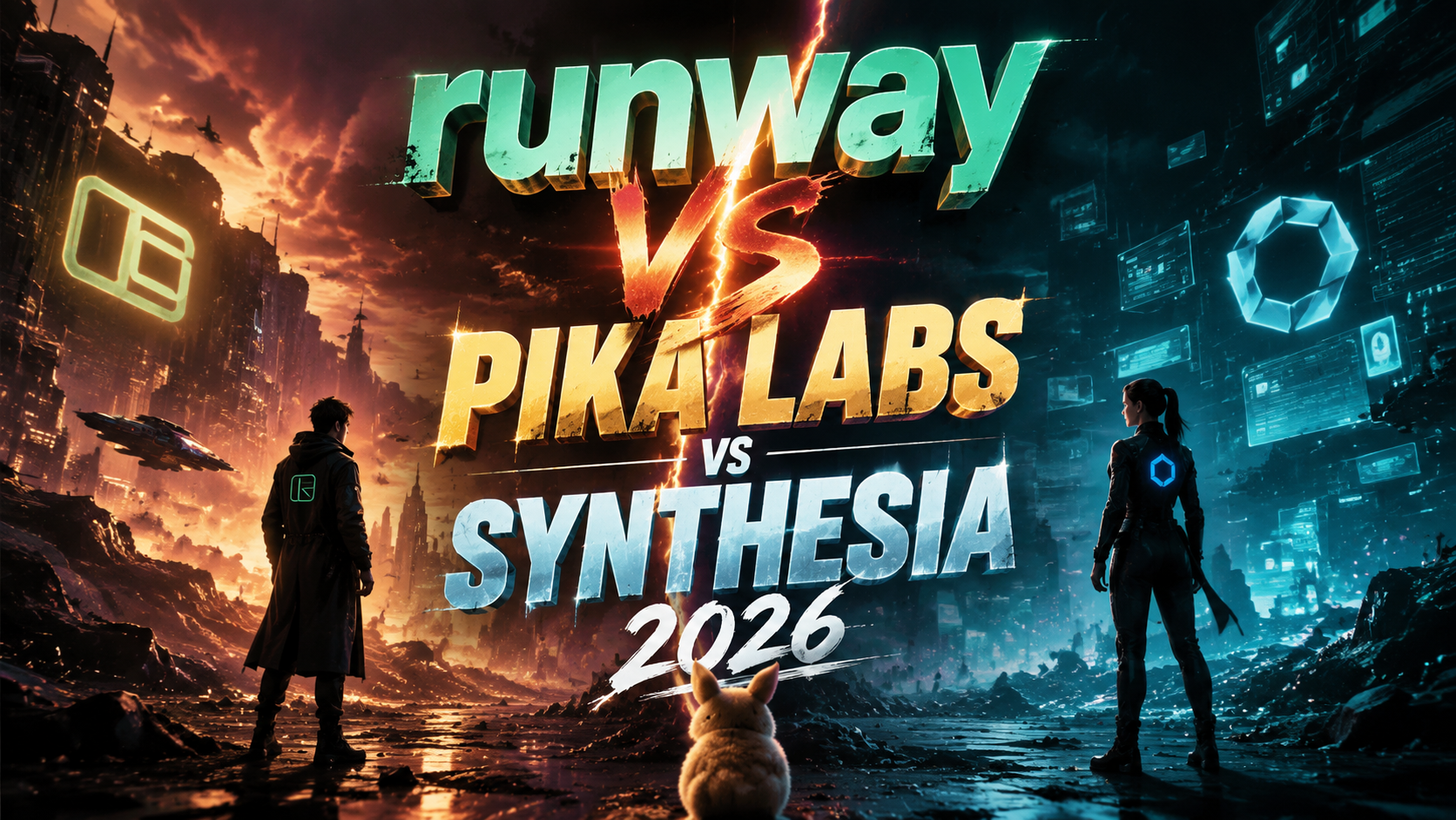 Runway vs Pika Labs vs Synthesia 2026 Comparison