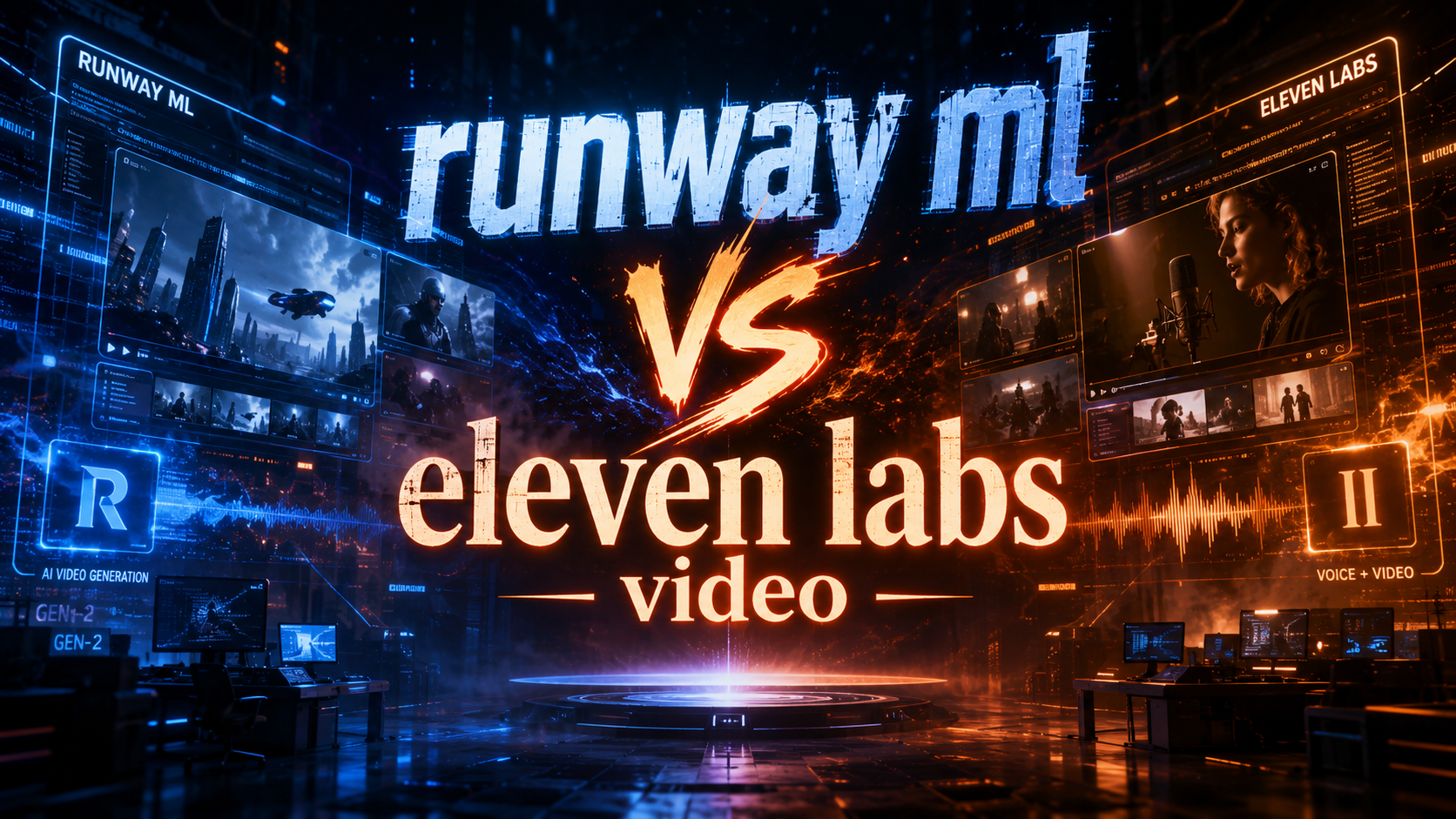Runway ML vs Eleven Labs Video 2026: AI Showdown