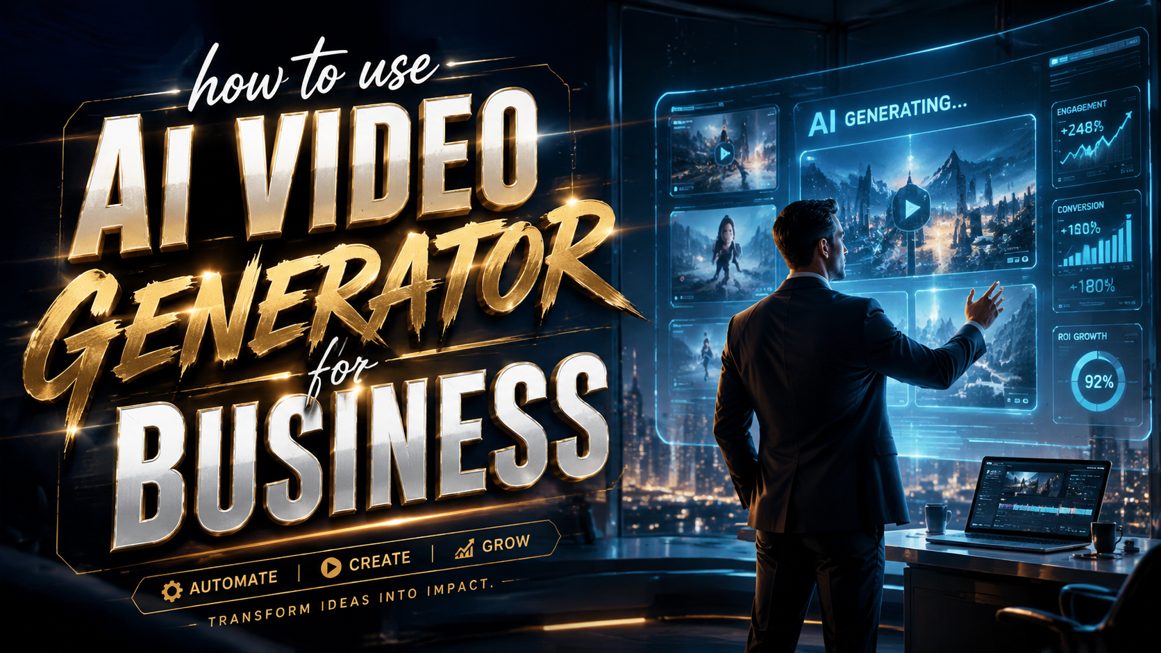 How to Use AI Video Generator for Business in 2026