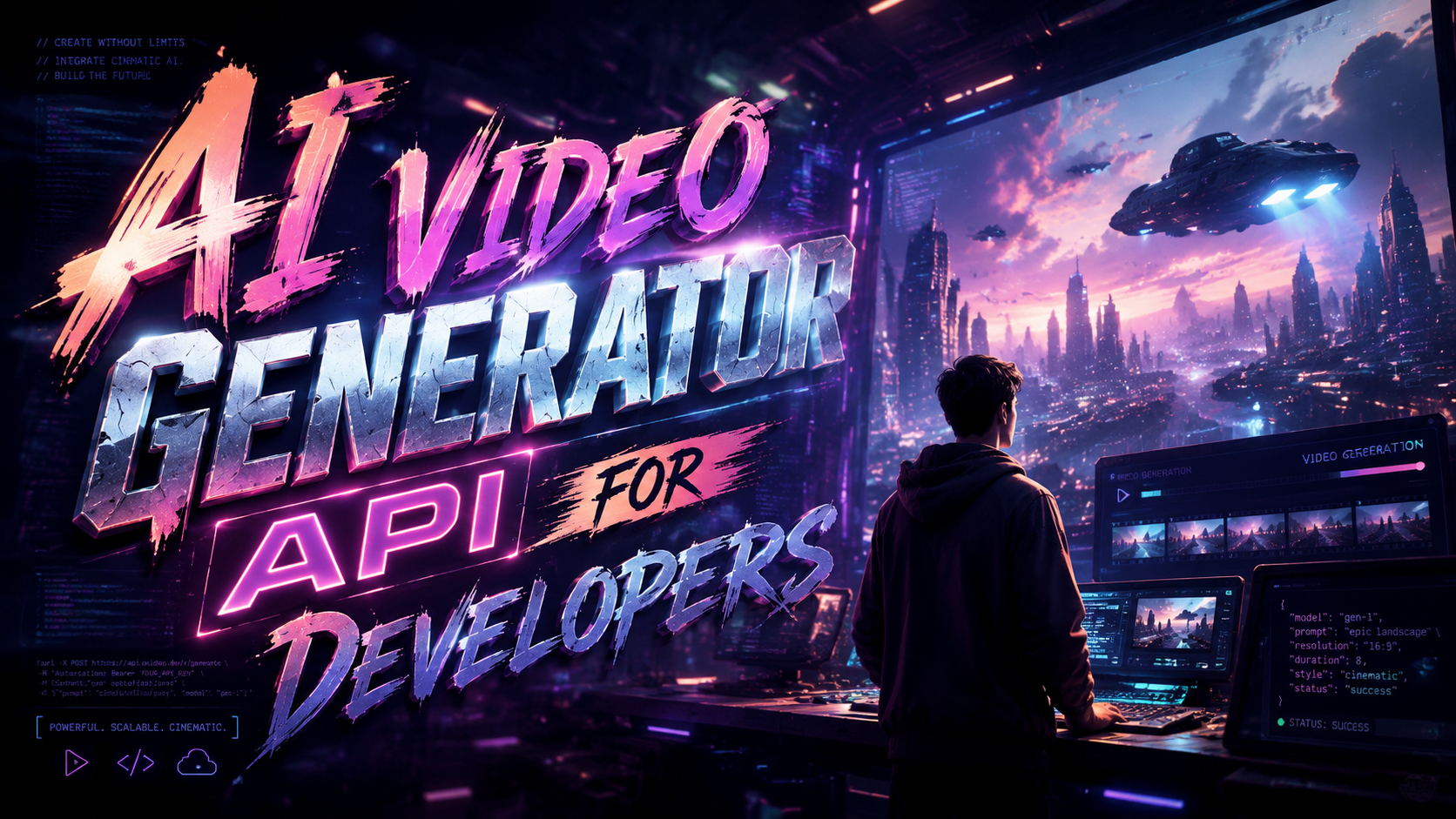 AI Video Generator API for Developers (2026 Guide)