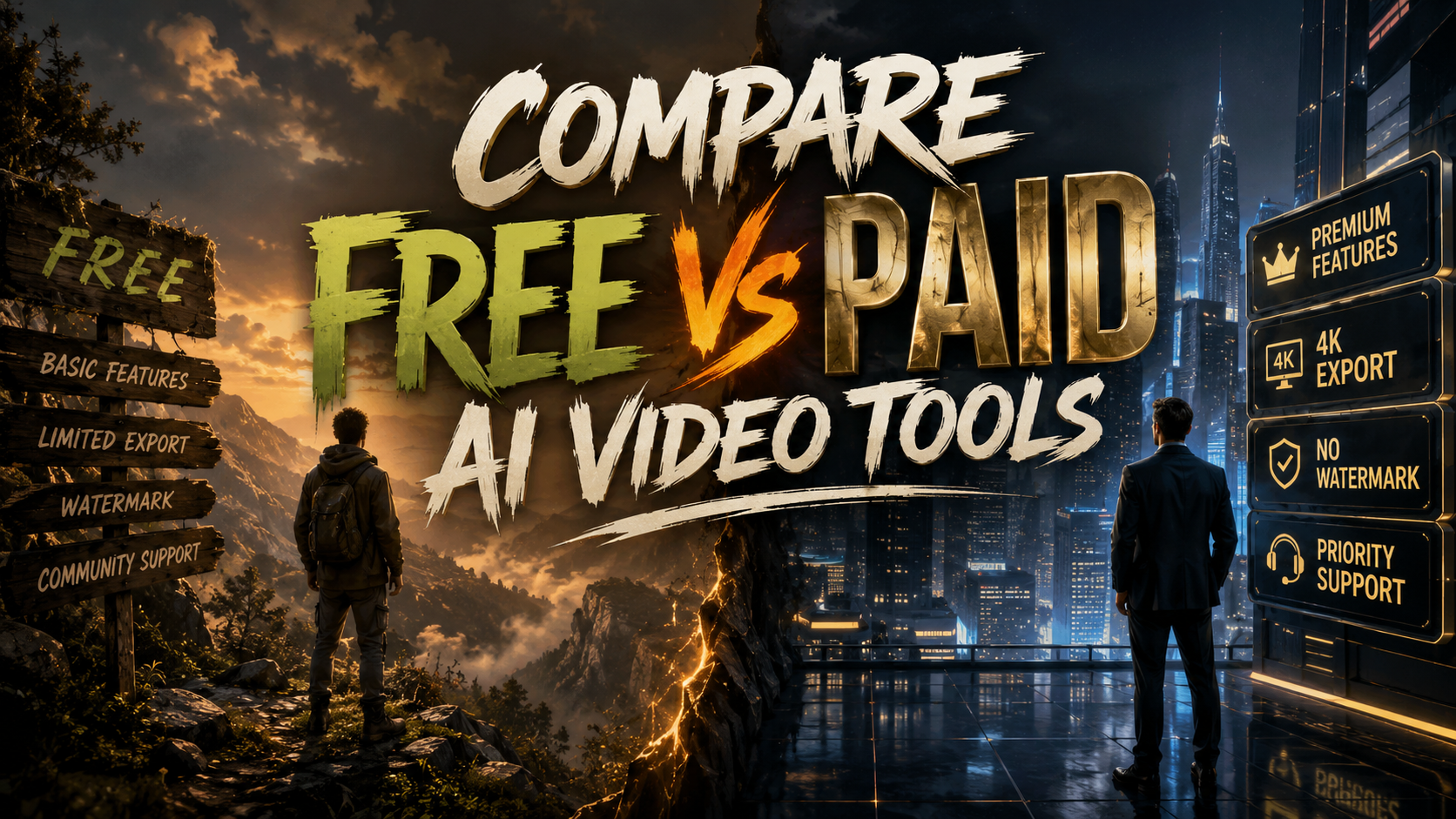 Compare Free vs Paid AI Video Tools (2026 Guide)