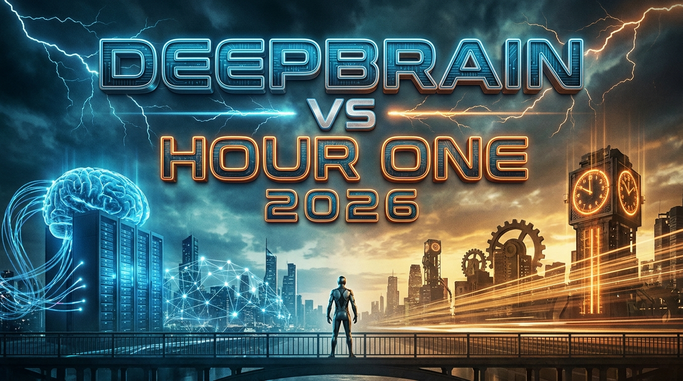 Deepbrain AI vs Hour One 2026: Full Comparison & Winner