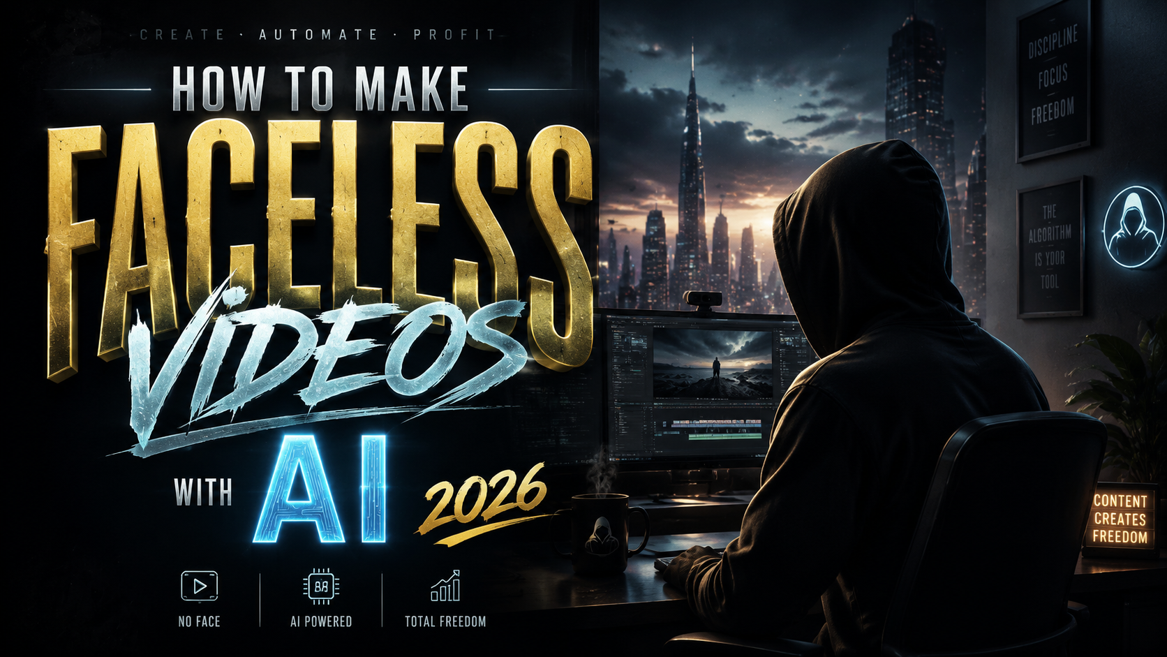 How to Make Faceless Videos with AI 2026: Ultimate Guide