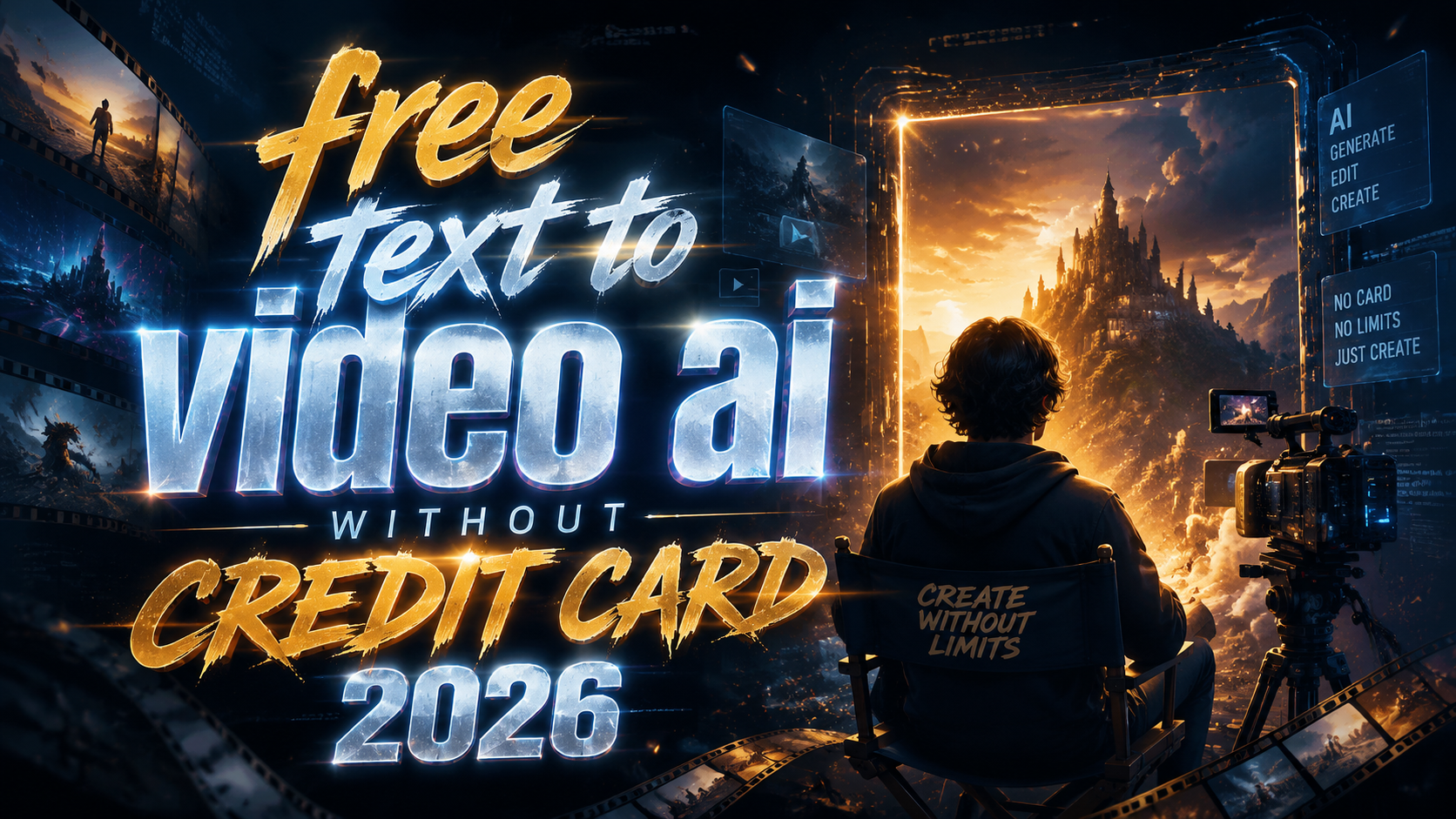 Free Text to Video AI Without Credit Card 2026 Guide