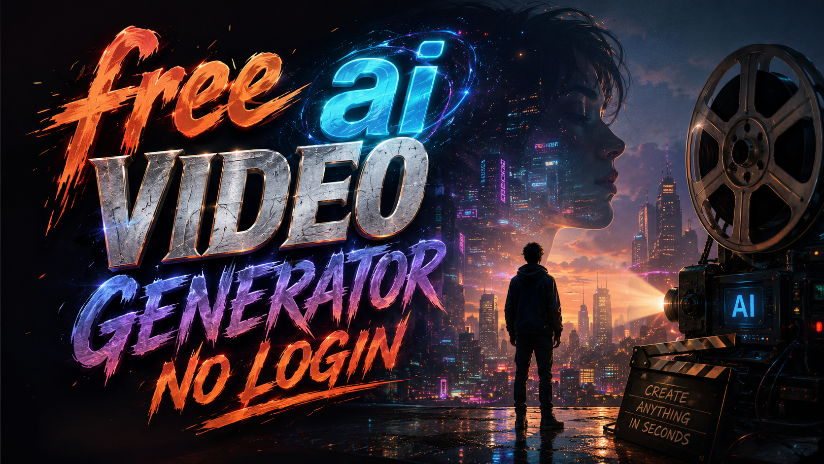 Free AI Video Generator No Login 2026: Create Videos Instantly