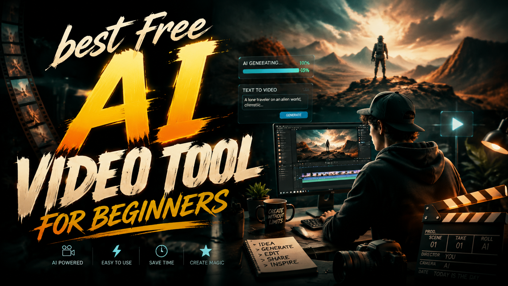 Best Free AI Video Tool for Beginners (2026 Guide)