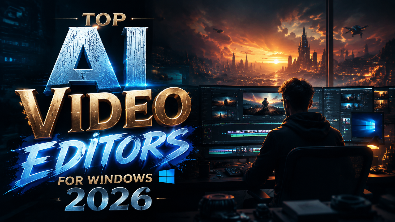 Top AI Video Editors for Windows 2026: Best Picks