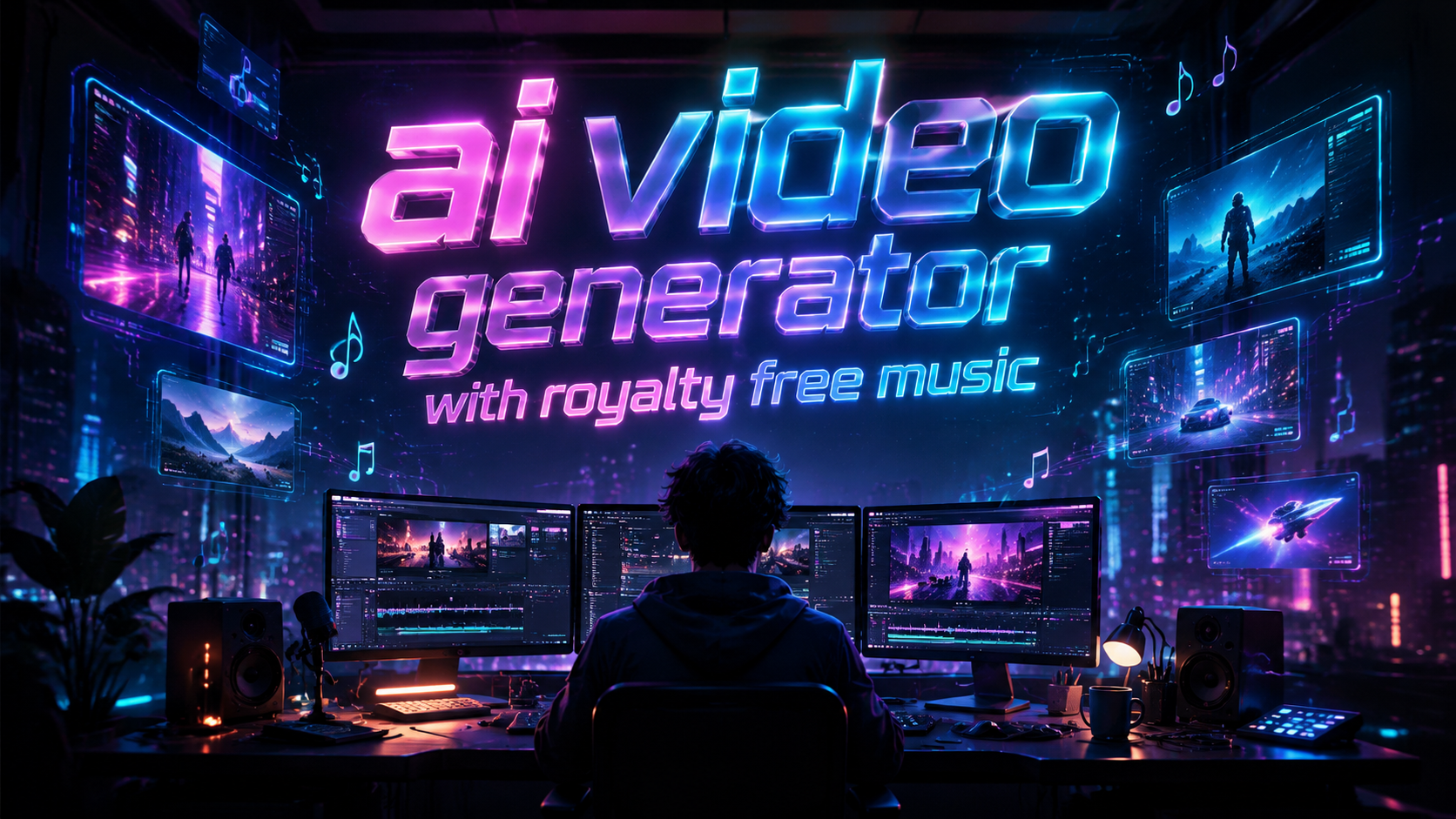 2026 AI Video Generator with Royalty Free Music: Create Videos