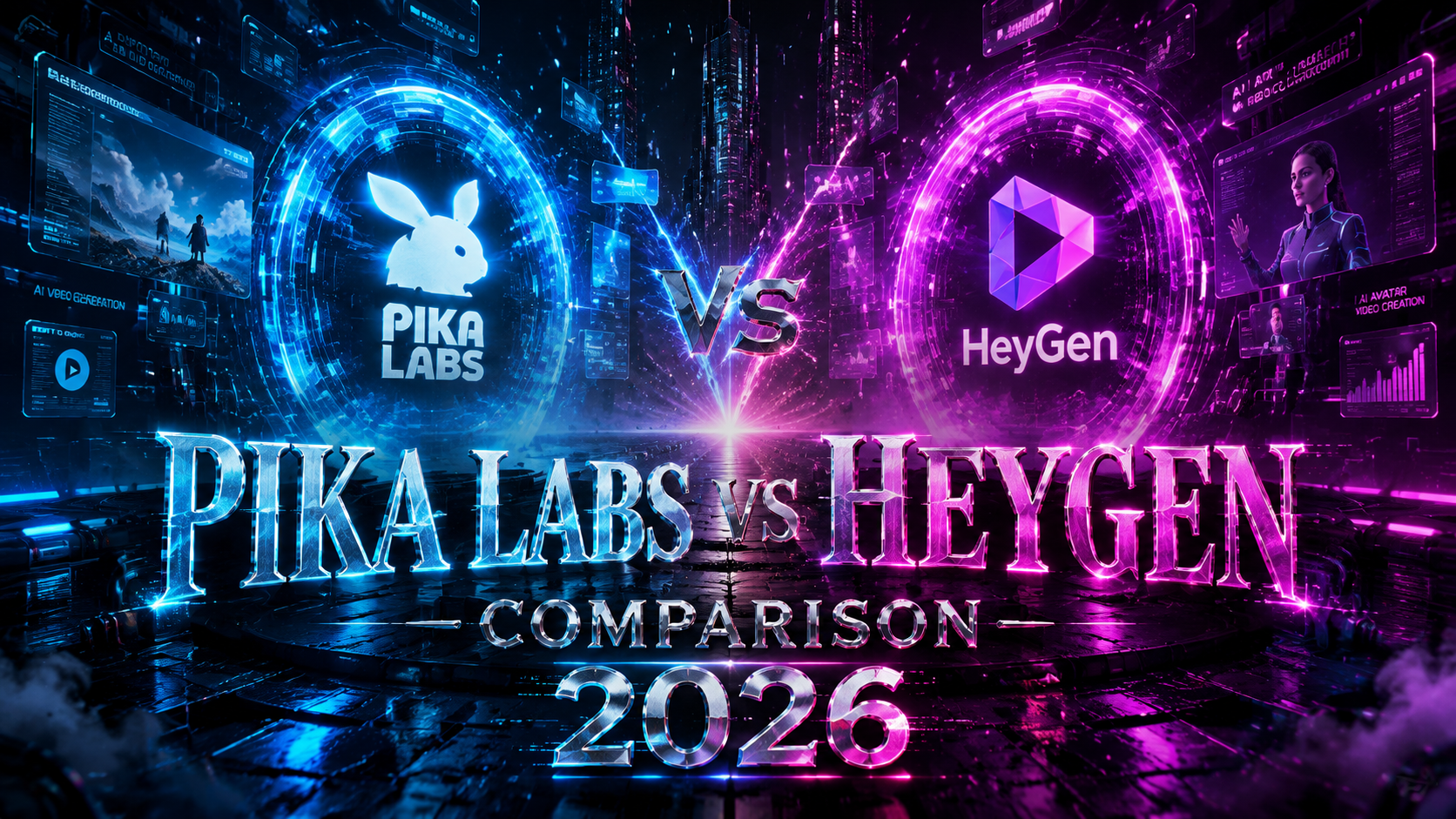 Comparativa Pika Labs vs HeyGen 2026: ¿Cuál elegir?