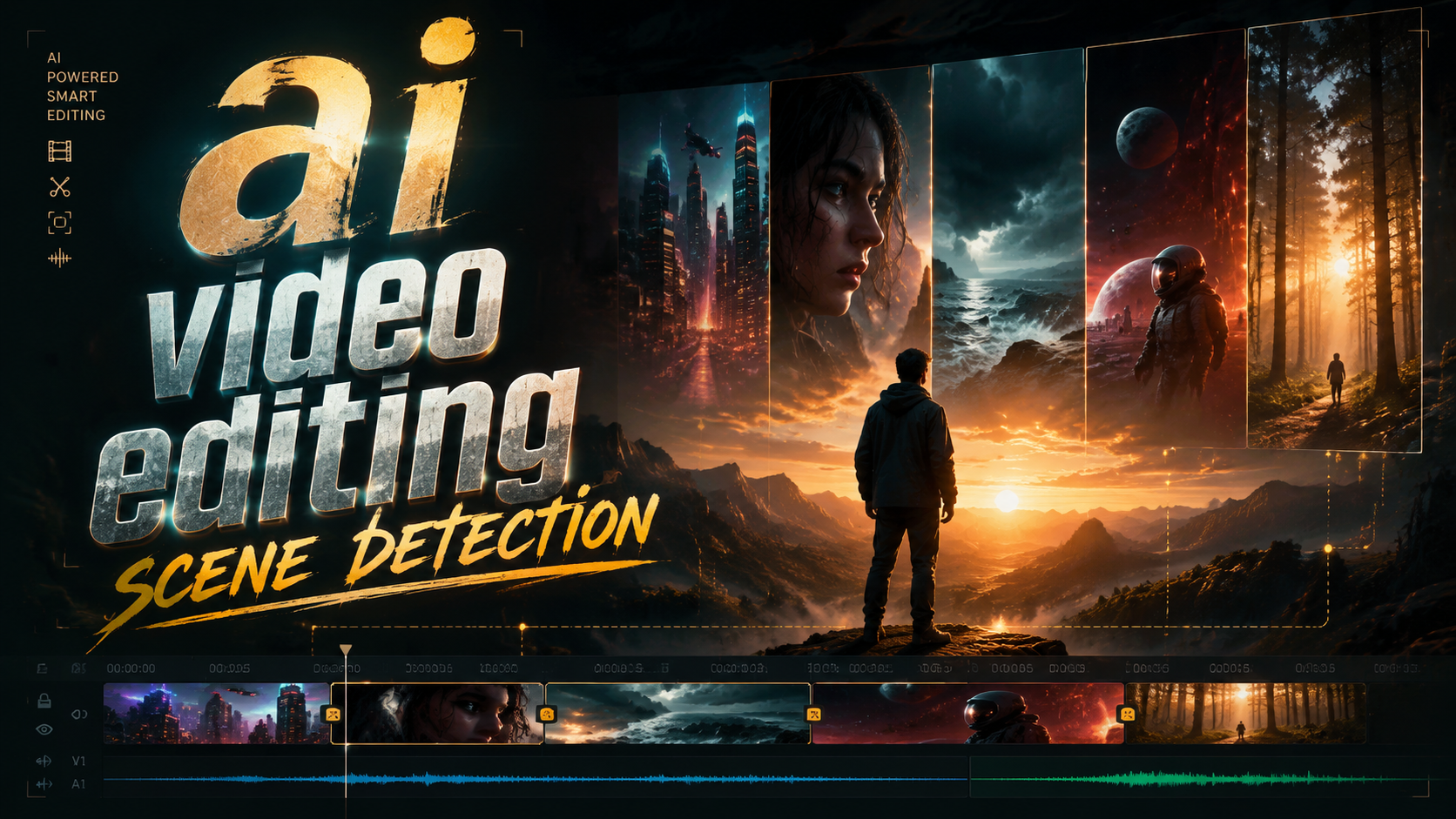 Detección de escenas en edición de video con IA 2026
