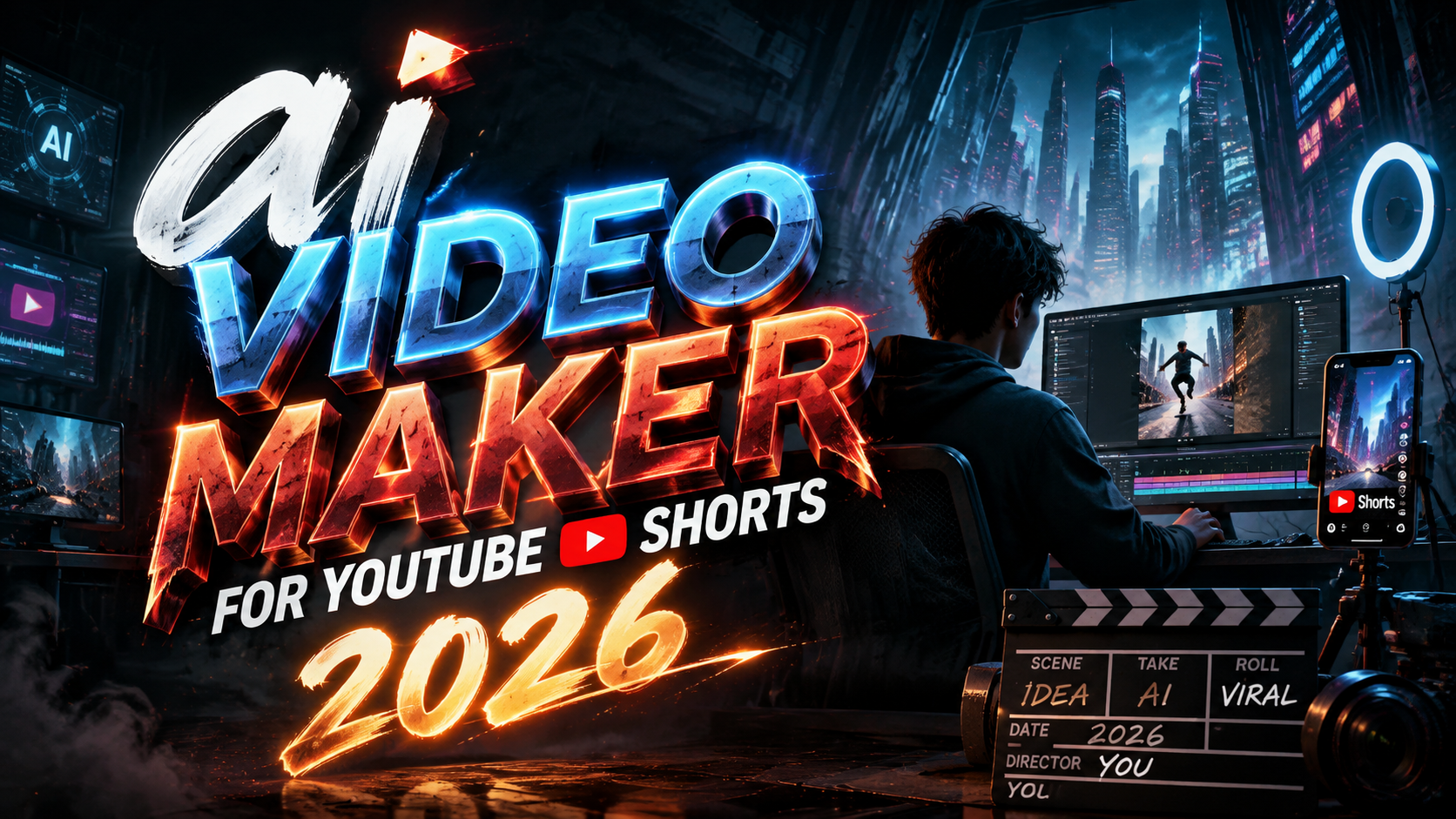AI Video Maker für YouTube Shorts 2026 – Test & Guide