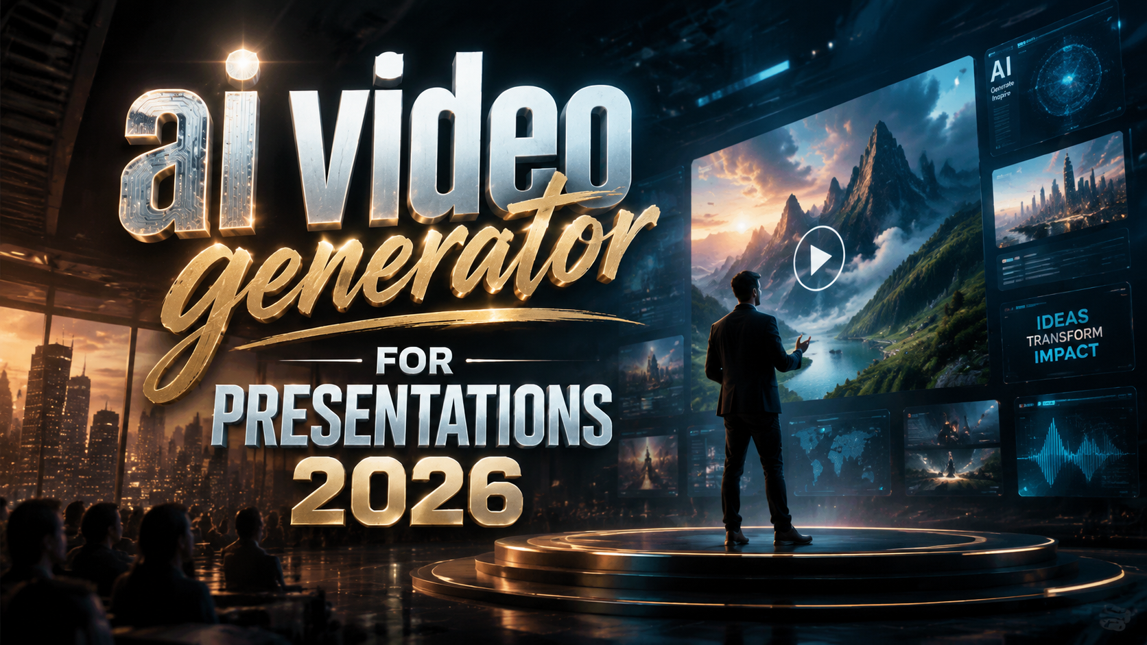 AI Video Generator for Presentations 2026: Top Tools & Trends