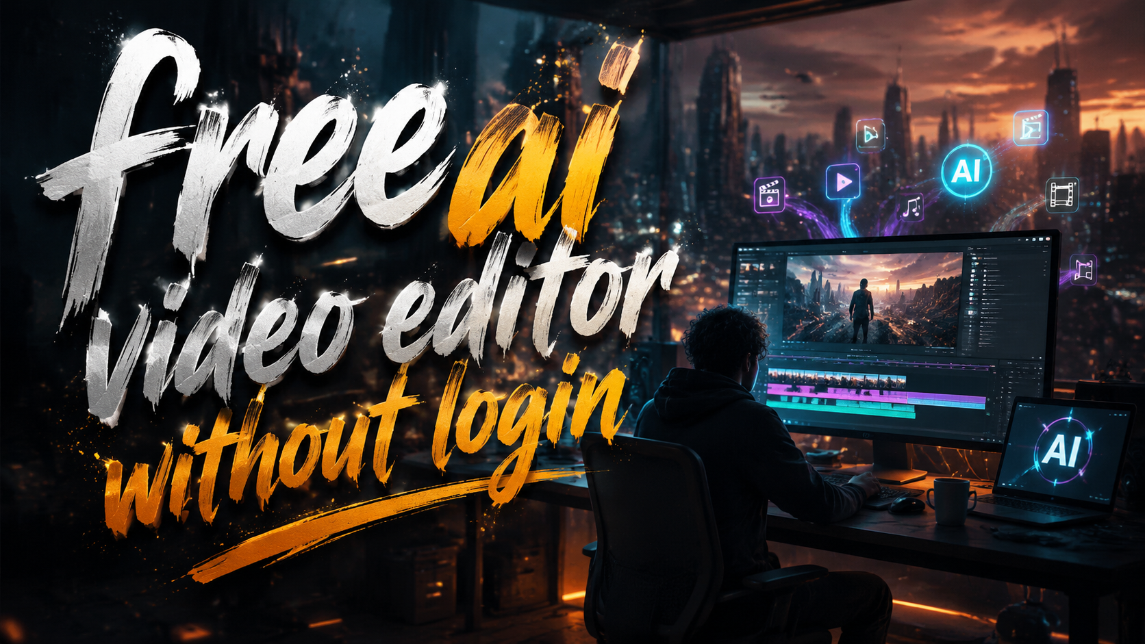 Free AI Video Editor Without Login (2026) – Edit Instantly